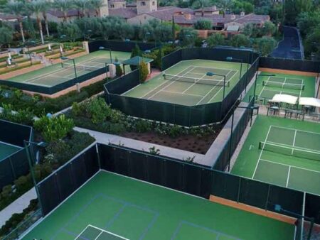 Noise Reduction System for Pickleball Courts